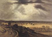 Landscape with Windmill,View from Montmartre (mk22)